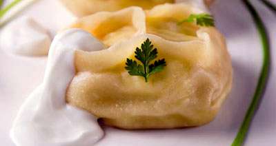 Манты с творогом (2)