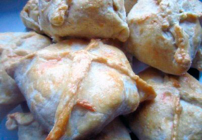 Фото к рецепту Плацинда с картофелем и брынзой Плацинда с картофелем и брынзой