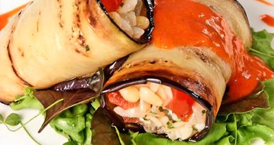 Рулетики из баклажанов (3)