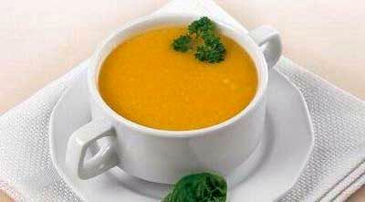 Фото к рецепту Суп-пюре из тыквы с картофелем Суп-пюре из тыквы с картофелем