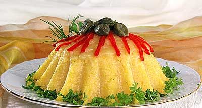 Кукурузная запеканка с сыром