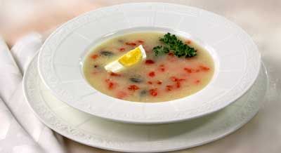 Суп грибной