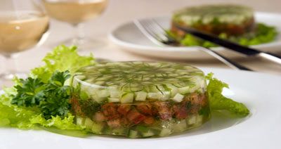 Овощное желе