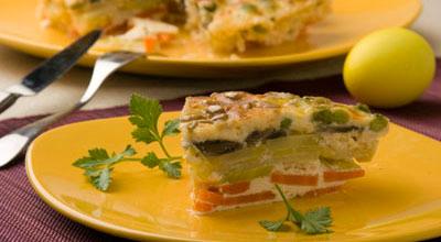 Фото к рецепту Запеканка овощная (2) Запеканка овощная (2)