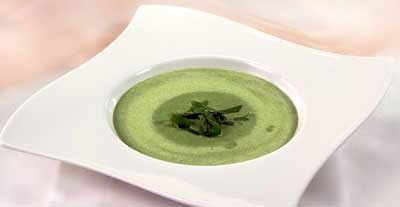 Суп-пюре из черемши