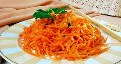Салат из моркови