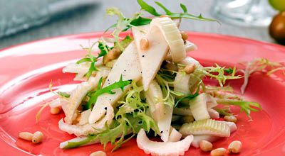 Салат "Ликия" с козьим сыром