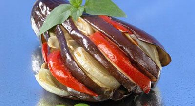 Баклажаны, запечённые с овощами (3)