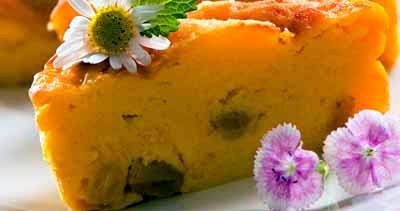 Запеканка из тыквы с сыром