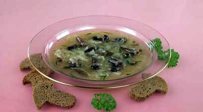 Фото к рецепту Щи с грибами (2) Щи с грибами (2)