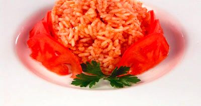 Фото к рецепту Рис с помидорами Рис с помидорами