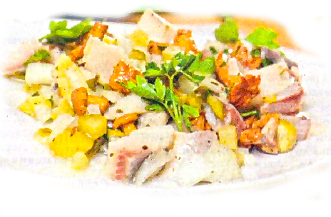 Закуски с сельдью