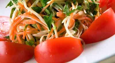 Фото к рецепту Салат "Лето красное" Салат "Лето красное"