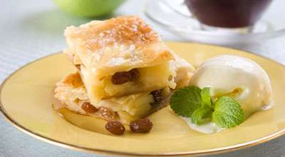 Пирог "Яблочные фантазии"