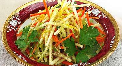 Фото к рецепту Редька по-восточному Редька по-восточному