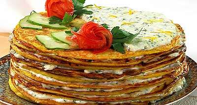 Фото к рецепту Тыквенный торт Тыквенный торт