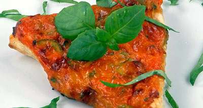 Тосты на слойке