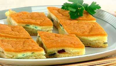 Фото к рецепту Яичный пирог Яичный пирог