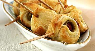 Запечённые оливки