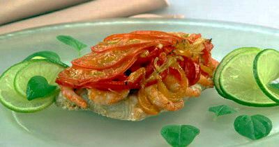 Лосось по-средиземноморски