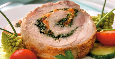 Рулет из свинины с овощами (1)