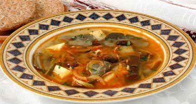 Рассольник по-кубански