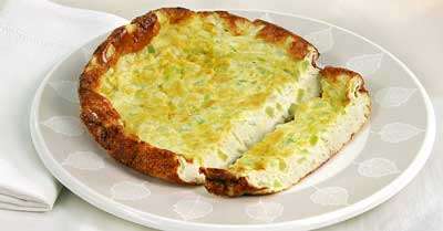 Омлет с кабачком