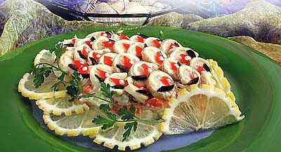 Рыбные рулетики