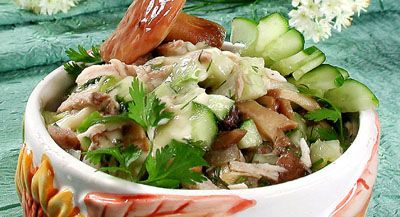 Салат грибной (3)