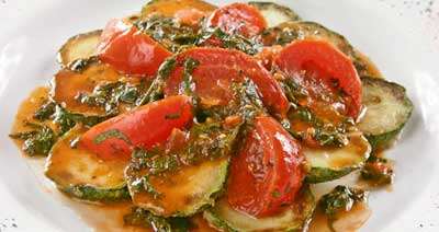 Кабачки под соусом "Пиккато"