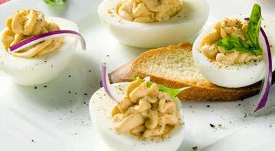 Фото к рецепту Розетки из яиц Розетки из яиц