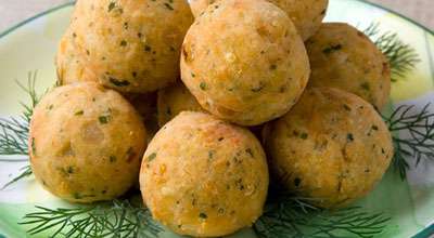 Фрикадельки из гороха фри