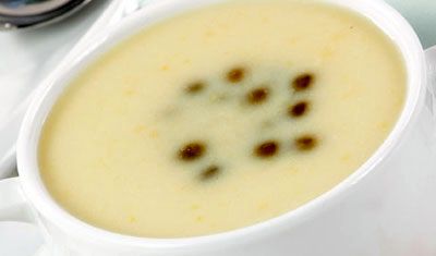 Суп-пюре с горошком