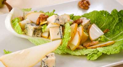 Салат с сыром рокфор (2)