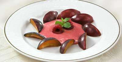 Французский сливовый десерт