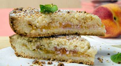 Фруктовый штройзель на скорую руку