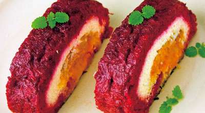 Завиванец овощной с творогом