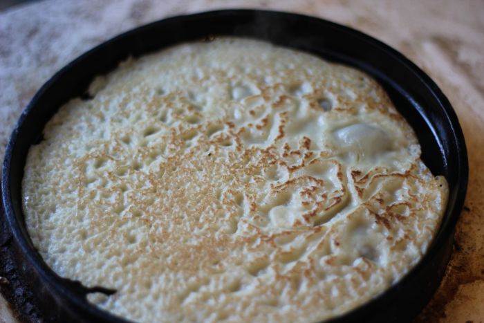 Блины, приготовленные с миксером-квик от Tupperware