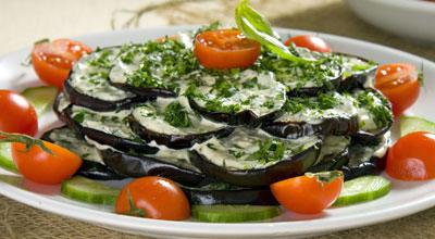 Тортик из баклажанов