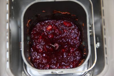 яблочно-брусничный джем