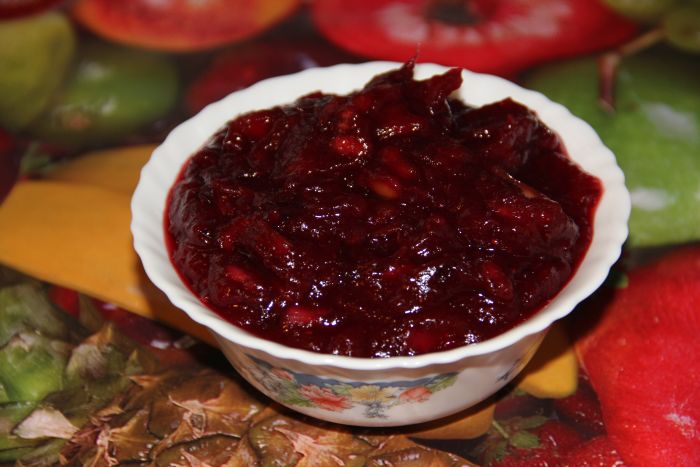 Яблочно-брусничный джем (рецепт для хлебопечки)