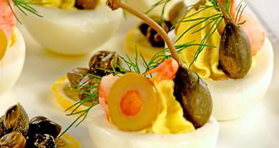 Фото к рецепту Яйца фаршированные (3) Яйца фаршированные (3)