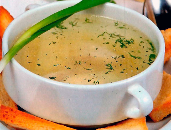 Бульон куриный