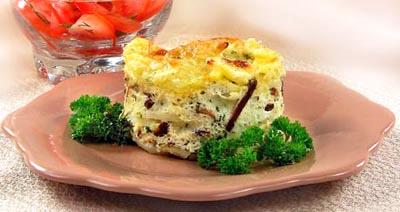 Запеканка из опят