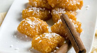 Сладкие тыквенные подушечки