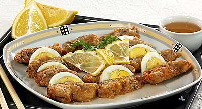 Утка с лимонным соусом