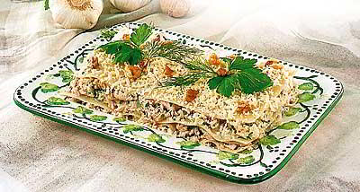Лазанья с курицей