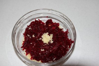 салат со свеклой