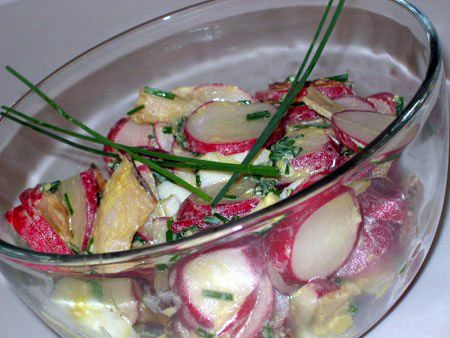 Салат из редиса