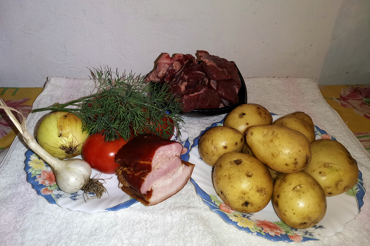 продукты для рецепта